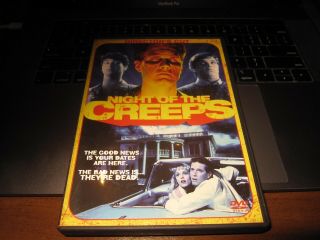 Horror Dvd Night Of The Creeps Like Dvd Unrated Oop Rare
