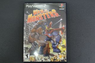 War Of The Monsters (2003) Sony Playstation 2 Rare Black Label Ps2 Classic Vgc