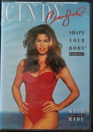 Cindy Crawford - Shape Your Body Workout (dvd,  2003) Rare Htf Oop 100 Guaranteed