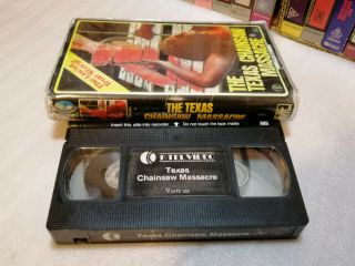 TEXAS CHAINSAW MASSACRE 1974 - RARE Australian K - TEL VIDEO - VHS Issue 3