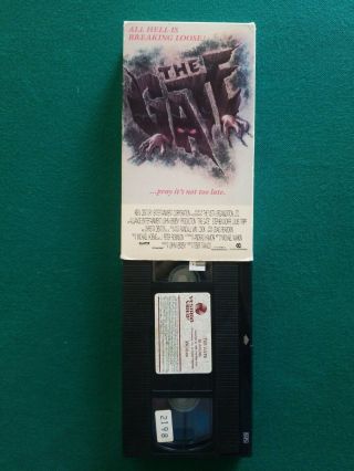 The Gate Vhs The Rare 1986 Vestron Video
