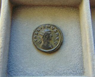 Very Rare Very Fine Roman Empire Gallienus Billon Antoninianus 22mm/3,  8gr