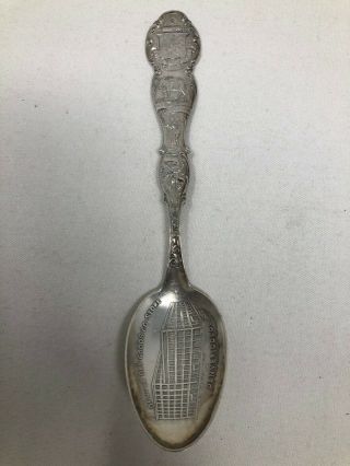 Sterling Silver Souvenir Spoon Denver Dry Goods Co Store Colorado