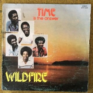 Wildfire - Time Is The Answer / Island Funk Modern Soul Rare Lp Private