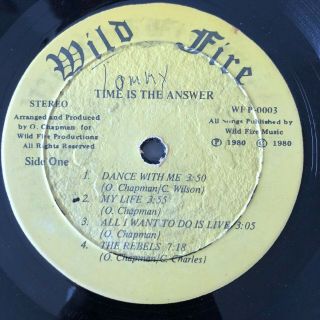 WILDFIRE - Time is the Answer / ISLAND FUNK MODERN SOUL RARE LP private 3
