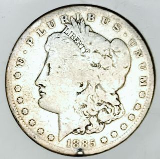 1885 S Morgan Dollar Ultra Rare Date Tough Find A Must Have Coin Nr 17900
