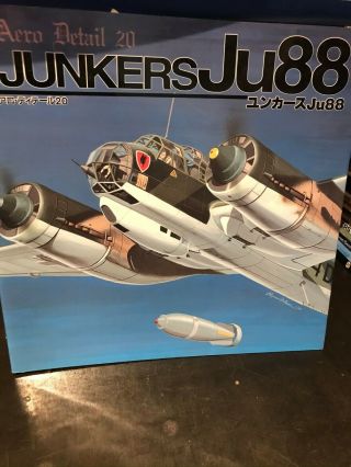 44.  Aero Detail 20: Junkers Ju88 Rare Oop (1998) Ln Dai - Nippon Kaiga B