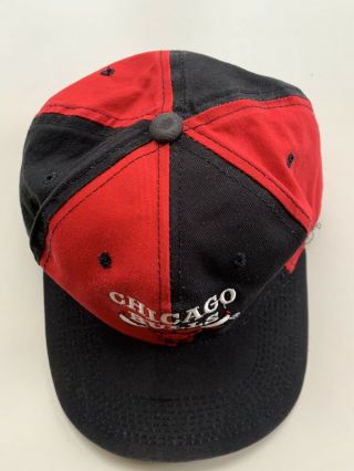 RARE NOS Vintage 90’s Official NBA Chicago Bulls Pinwheel Hat Snapback The G Cap 2