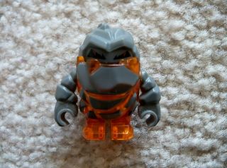 Lego Power Miners - Rare - Rock Monster - Firox (trans - Orange)