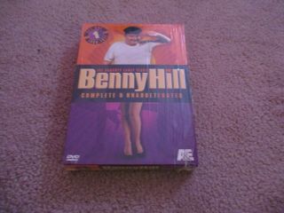 Benny Hill Set 1 The Naughty Years Complete 3 Dvd Set Rare Ships