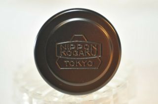 Nikon Rangefinder Front Metal Body Cap Nippon Kogaku Tokyo For Sp S4 S3 S3 Rare
