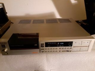 Rare Silver Technics Sl - P8 Cd Player 1984 No Remote Parts Only