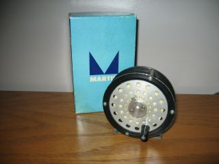 Vintage Martin 65 Fly Fishing Reel With Paper Wor (mowhawk,  Ny)