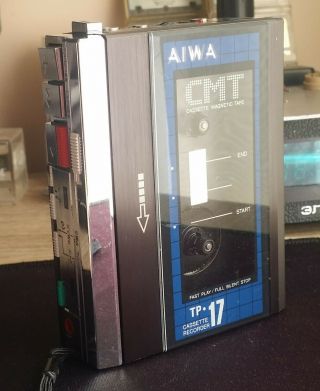 Rare Aiwa Tp - 17 Walkman Cassette Recorder