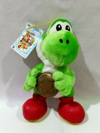 Yoshi Mario Party Dx Banpresto 2000 Hudson Soft Plush Toy Japan Tag Rare