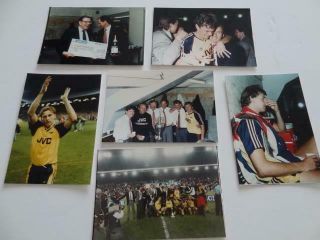 Liverpool Fc V Arsenal Fc 1989 Title Decider Very Rare Photographs Set3