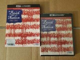 Birth Of A Nation: W/rare Oop Slipcover (4k Ultra Hd & Blu - Ray) Like
