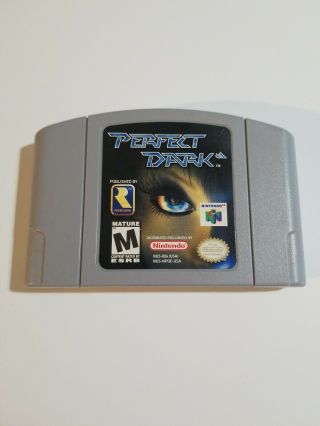 Nintendo 64 Perfect Dark (n64,  2000) Rare Classic
