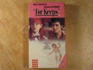 For Keeps Molly Ringwald Vhs Rare 1st Edition Release 1988 Tri Star