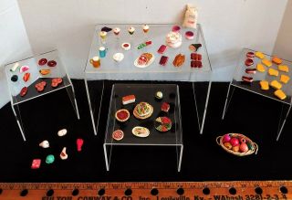 Vintage Miniature Dollhouse / Playset Food Items