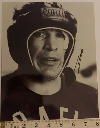 Very Rare Nicolino Locche Hand Signed 10 X 8 " Photo & - Offers Accepted