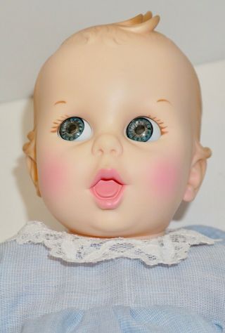 Vintage Gerber Baby Doll W/ " Follow Me Eyes " Girl 12 " 1970s Atlanta Novelty