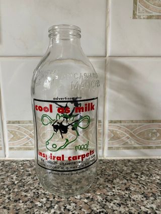 Inspiral Carpets Cool As Milk Rare Milk Bottle 90s Manchester Oasis Britpop