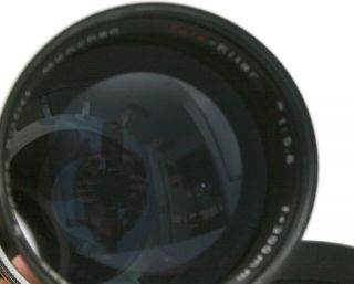 Heinz Kilfitt 300mm F5.  6 Tele - Kilar APO Lens for Exakta Mount.  Rare German Lens 3