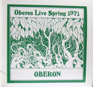 Oberon - Oberon Live Spring 1971 V.  Rare Vinyl - 1 Of Only 40 - Signed By Bassist