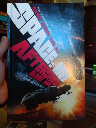Space 1999 : Aftershock And Awe Andrew E.  C.  Gaska Hardcover Old Stock Rare