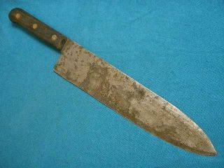 Antique Foster Bros Kitchen Chefs Butchers Traders Buffalo Skinner Knife Vintage
