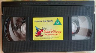 Song of the South VHS tape (PAL) - RARE 2