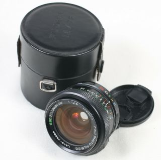 Fuji Ebc Fujinon Sw 28mm F/3.  5 Wide Angle M42 Lens Rare