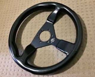 Jdm Personal Grinta Steering Wheel Neo Nardi Momo Italvolanti Ec Rare White Toms