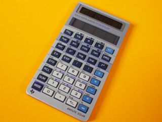 Datamath Calculator Museum: Texas Instruments Ti - 36 Solar - Rare And Nib