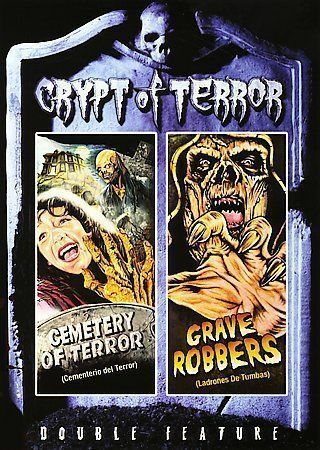Crypt Of Terror: Cemetery Of Terror/grave Robbers Horror Rare Oop Dvd