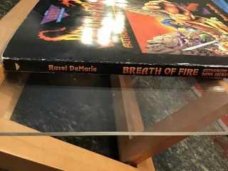 Breath of Fire Strategy Guide Squaresoft Video Games Rare Collectible 1994 3