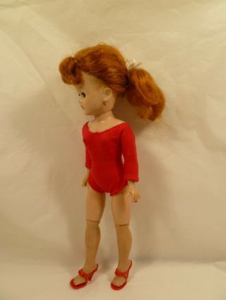 Vintage Vogue Jill 1300 Red Ponytail W/tagged Red Leotard Red Shoes Knees Bend