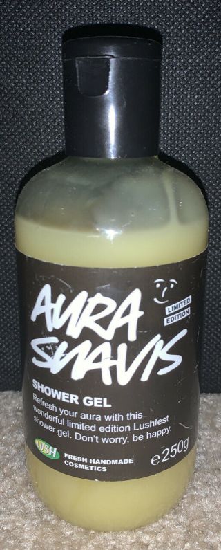 Aura Suavis - Lush Cosmetics - Shower Gel - Rare - Limited Edition Item - Very Few Made