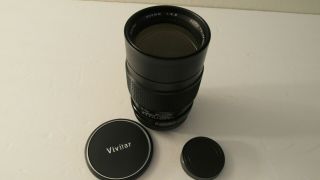 Rare Vivitar 200mm F/3.  5 M42 Screw Mount Lens Pentax Spotmatic Es Ii Fujica