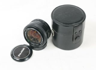 Fuji Ebc Fujinon Sw 28mm F/3.  5 Wide Angle M42 Lens 25407 Rare