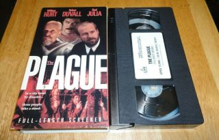 The Plague (vhs,  1992) Robert Duvall Rare Drama Horror Promo Screener Demo Tape