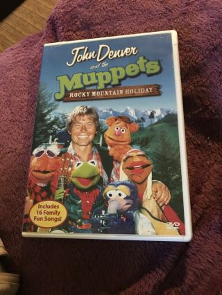 John Denver And The Muppets - A Rocky Mountain Holiday (dvd,  Rare Oop,  2003)