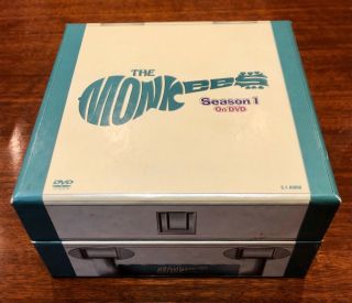 The Monkees Season One Tv Series 6 Dvd Box Set Rare/oop & Complete