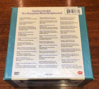 The Monkees Season One TV Series 6 DVD Box Set Rare/OOP & Complete 3