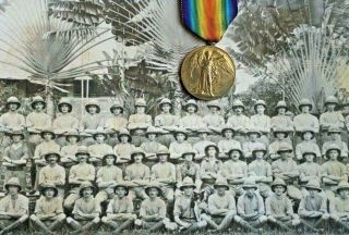 Ww1 - 1915 Singapore Mutiny - King’s Shropshire Light Infantry Rare