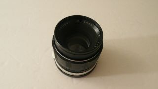 Rare Optics Miranda Soligor 5cm 50mm F/1.  9 Mir Mount Lens T Ee - 2 Slr Camera