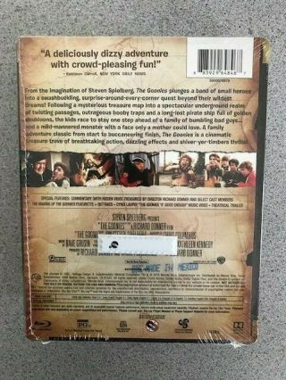 The Goonies Steelbook Blu - ray Disc Rare 3