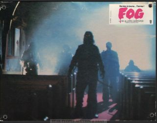 John Carpenter - Zombies - The Fog 1980 Rare Swiss Lobby Card