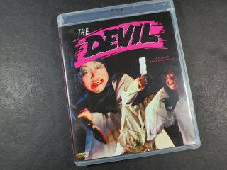 The Devil (blu - Ray) Rare Japanese Import Cult Classic Horror Film 1981 Unrated